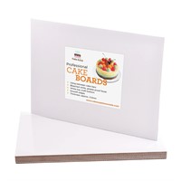 14"x19" Rectangle Coated Cakeboard, 25 ct.