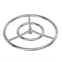 Skyflame 18-Inch Round Fire Pit Burner Ring for Na