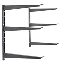 Heavy Duty Wood and Lumber Storage Rack, Holds Up