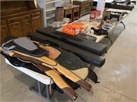 TABLE OF GUN CASES / HARD AND SOFT CASES