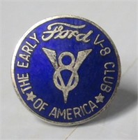 Ford V8 Club Pin. Original. Vintage.