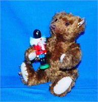 Steiff Christmas Teddy with Nutcracker Bear