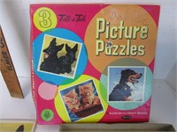 Whitman late 60's Tell-A-Tale Picture Puzzles