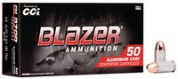 CCI 3570 Blazer Handgun 45 ACP 230 gr Full Metal J