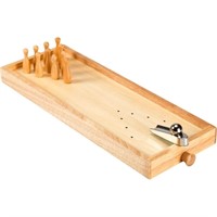 Hey! Play! Tabletop Wooden Bowling Game