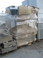 Pallet of security monitors