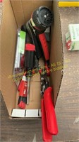 Hose Nozzle, Wire Brushes, Wire Trimmer, Misc.