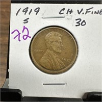 1919-S WHEAT PENNY CENT