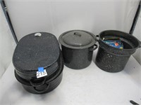 metal pots and pans