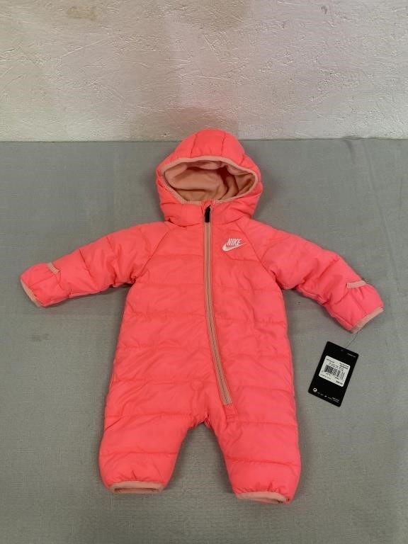 Nike Newborn Racer Pink Snowsuit NWT