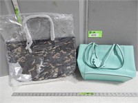 Kate Spade handbag; camo bag