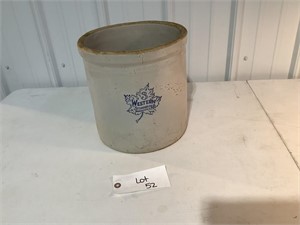 Western Stoneware 3 Gallon Crock
