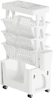 Euedue 5 Tier Book Rack Storage Bookshelf