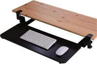 Fromann Clamp-On Keyboard Tray 26 x 10 inch