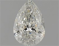 Gia Certified Pear Cut .71ct I1 Diamond
