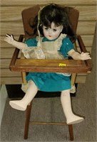 Doll & High Chair