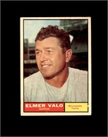 1961 Topps #186 Elmer Valo EX-MT to NRMT+