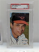 1964 Topps Giants PSA 5 #5 Milt Pappas Orioles