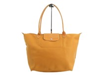 Longchamp Orange Pilage Tote Bag