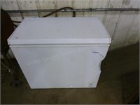 Haier 7.1 cubic foot freezer - runs - some damage