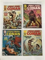 Curtis Savage Sword Of Conan Lot Nos.16-19 1977