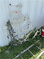 Vintage Christmas yard ornament