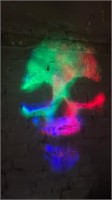 Halloween light skull with sound