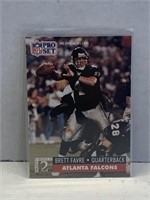 1991 Pro Set Football - Brett Favre Rookie Card
