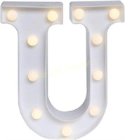 DEALPEAK Light Up Letters (U)  Alphabet LED