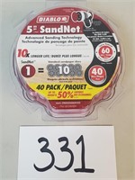 New Diablo $30 40-Ct 5" SandNet Sanding Discs