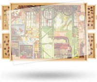ALL4JIG 1500 Piece Rotating Puzzle Board with Draw