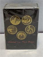 Legend of the Five Rings L5R unopened pack gold