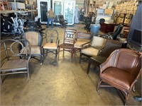 8pc Assorted LaCor Dining & Club Chairs