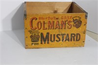 COLMANS MUSTARD BOX 6X10X9