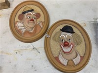 CLOWN WALL HANGERS