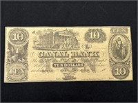 The New Orleans Canal Bank $10 Bill