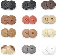60pcs Assorted Resin Buttons