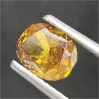 $10000  Rare Fancy Dark Brown Yellow Diamond I1(1c