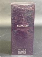 Unopened Lalique Amethyst Perfume