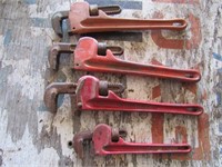 4 pipe wrenches