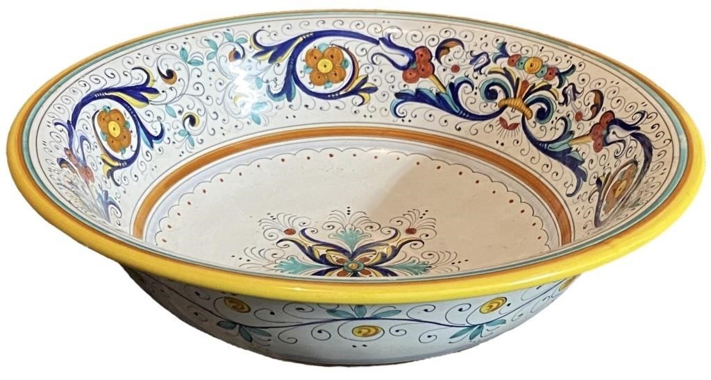 Italian Hand-Painted Bowl