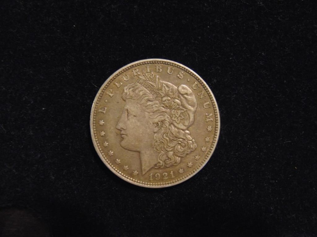 1921 Morgan Silver Dollar