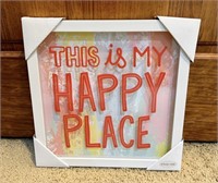 Framed Art "This is my Happy Place"