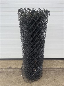 Roll of chain link fence