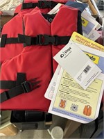 Onyx child life jacket 30-50lbs-new