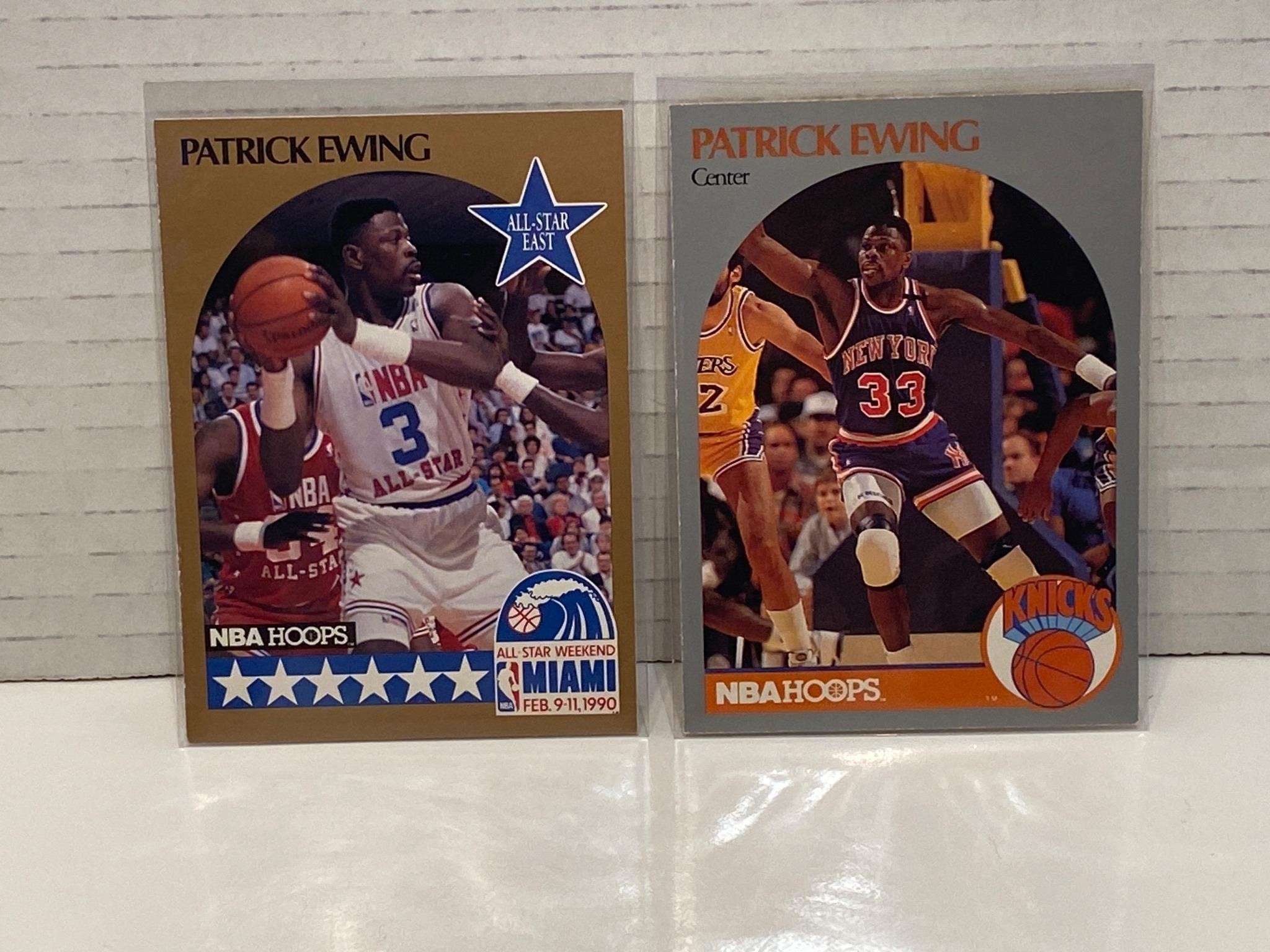 Patrick Ewing Card Lot