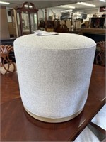 Senergy gray ottoman