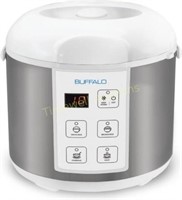 Buffalo Rice Cooker  Stainless Steel  10 cups