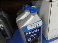 5 bottles of Kinetix 5W-30 - in showroom