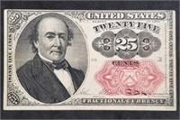US Fractional Currency 25-Cents, 5th Issue, Nice